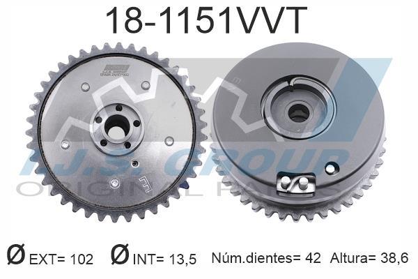 Regulador do eixo de excêntricos (Regulador do veio de excêntricos) IJS ref. 18-1151VVT